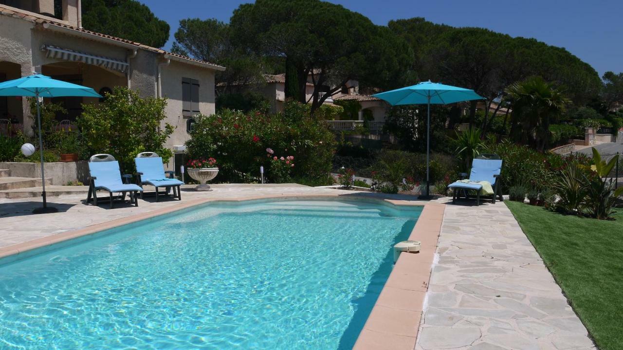Grand Appartement dans Maison avec Piscine Privée Fréjus Esterno foto